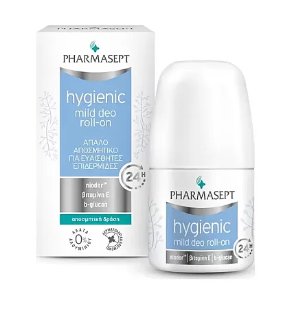 Pharmasept Hygienic Deo 24h Roll-On για Ευαίσθητες Επιδερμίδες 50ml