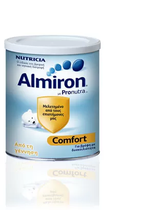 Almiron Comfort 400gr γάλα κατά της δυσκοιλιότητας
