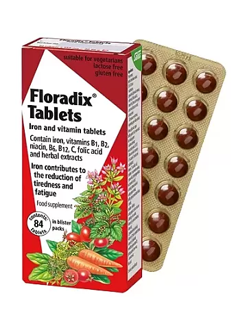 Power Health Floradix Tablets 84 ταμπλέτες