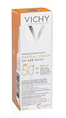 Vichy Capital Soleil UV-Age Daily SPF50 Αντηλιακό Προσώπου 40ml