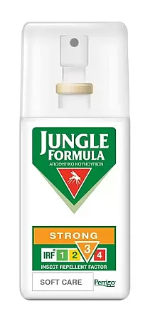 Jungle Formula Strong Soft Care αντικουνουπικό σπρέι 75ml