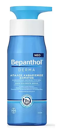 Bepanthol Derma Απαλός Καθαρισμός Σώματος Για Ξηρό Δέρμα 400ml