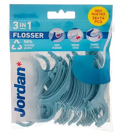 Jordan 3-in-1 Flosser 36τμχ