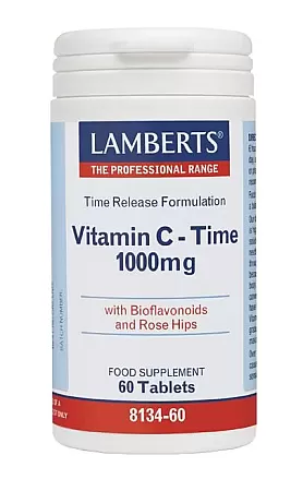 Lamberts Vitamin C Time Release 1000mg 60tabs