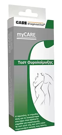 Τεστ Ουρολοίμωξης myCARE 2τεμ.