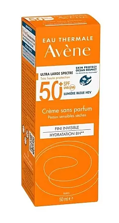 Avene Creme Χωρίς Άρωμα TRSB SPF50+  50ml