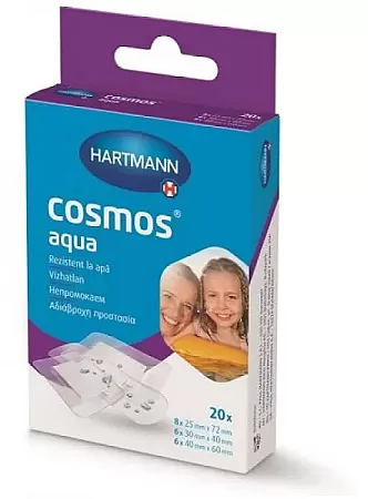 Hartmann Cosmos Aqua αδιάβροχα επιθέματα σε 3 μεγέθη 20τεμ
