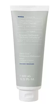 Korres Τσάι του Ολύμπου Detox 3 in 1 Γαλάκτωμα Καθαρισμού 400ml