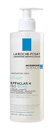 La Roche Posay Effaclar H Iso Biome Cleansing Cream 390ml