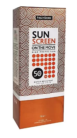 Frezyderm Sun Screen on the Move Αντηλιακό SPF50 σε Spray 75ml