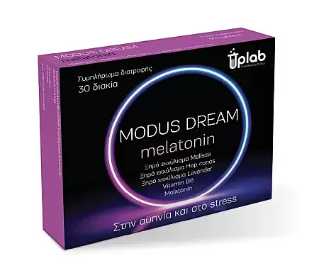 Uplab Pharmaceuticals Modus Dream για τον Ύπνο 30 κάψουλες