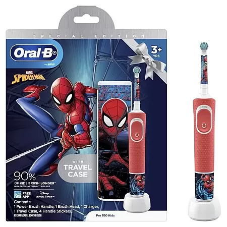 Oral-B Stages Power Παιδική Ηλεκτρική Οδοντόβουρτσα Spiderman 3+