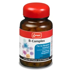 Lanes B-Complex Βιταμίνες συμπλέγματος Β 60tabs
