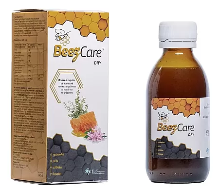 ILS Pharma BeezCare Dry Φυτικό Σιρόπι Λαιμού & Φάρυγγα 140ml