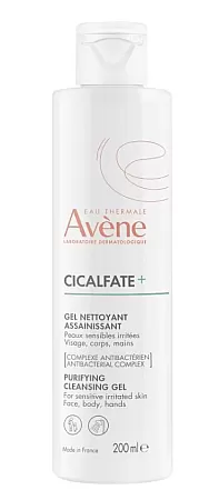 Avene Cicalfate+ Gel Nettoyant Assainissant 200ml