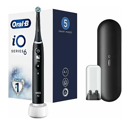 Oral-B iO Series 6 Ηλεκτρική Οδοντόβουρτσα Black Lava