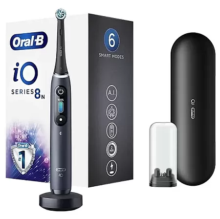 Oral-B iO Series 8 Ηλεκτρική Οδοντόβουρτσα Black