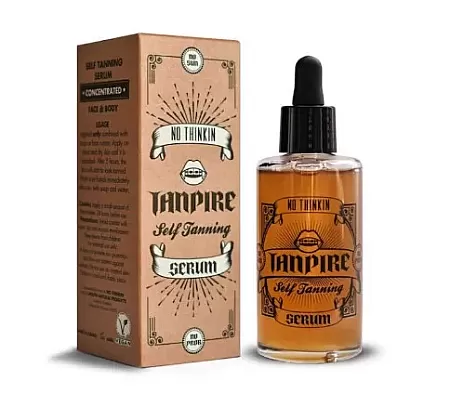 No Thinkin Tanpire Serum Self Tanning για Πρόσωπο και Σώμα 50ml