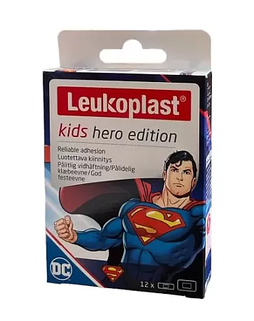 BSN Medical Leukoplast Kids Superman 12τμχ Παιδικά Τραυμαπλάστ