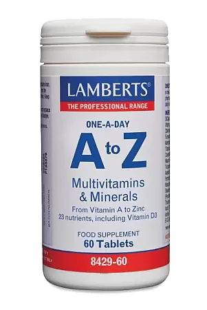 Lamberts A to Z Multivitamins 60 ταμπλέτες