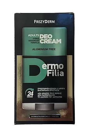 Frezyderm Dermofilia Adults Deo Cream 40ml Αποσμητικό σε Κρέμα