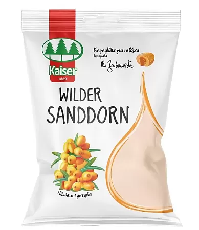 Kaiser Wilder Sanddorn Καραμέλες με Ιπποφαές 60gr