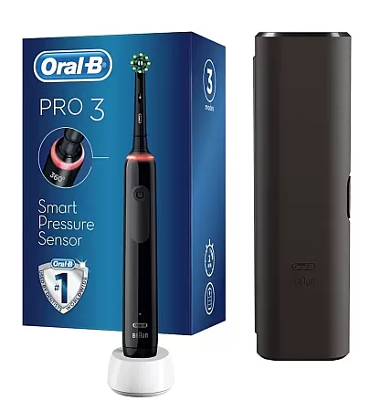 Oral-B Pro 3 3500 Cross Action Black Edition