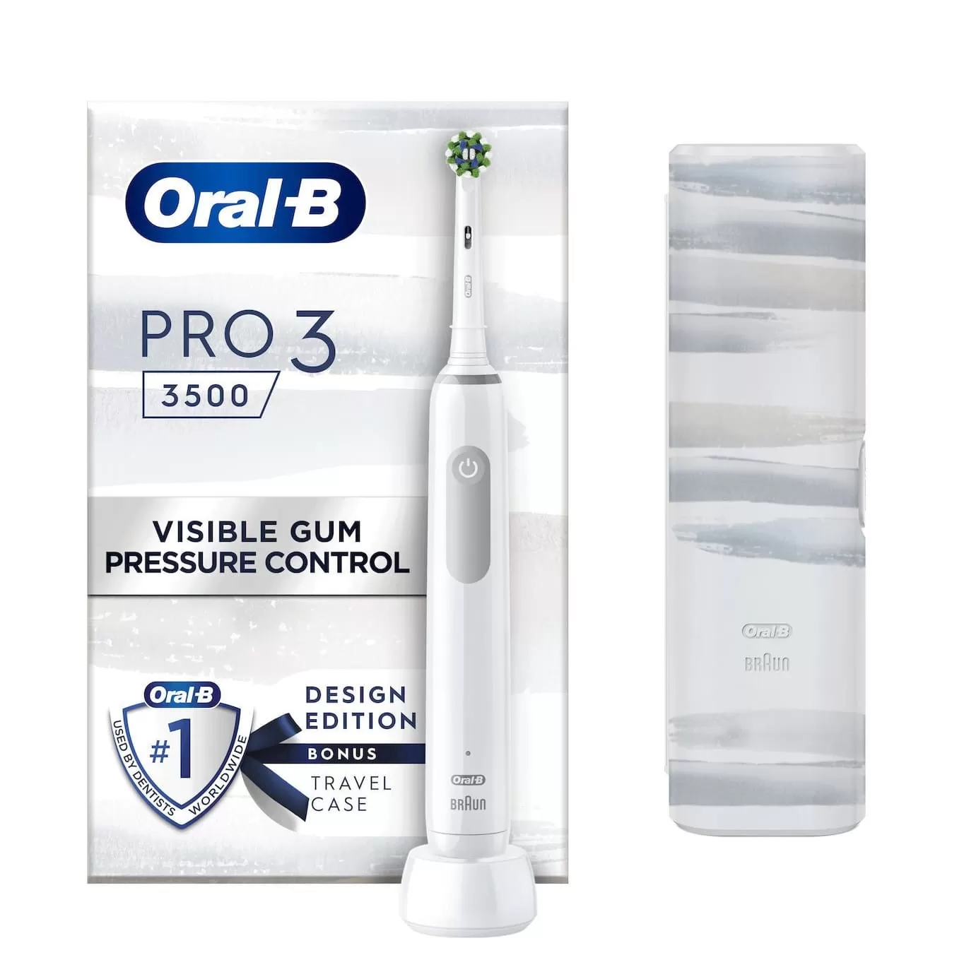 Oral-B Pro 3 3500 Cross Action White Edition