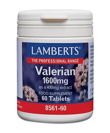 Lamberts Valerian 1600mg 60 ταμπλέτες