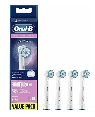 Oral-B Sensi Ultra Thin Ανταλλακτικά Βουρτσάκια 4τμχ