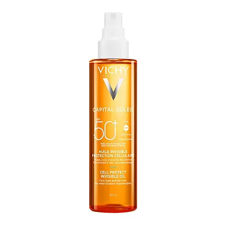 Capital Soleil Αόρατο Λάδι Cell Protect  SPF50+ 200ML
