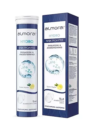 Almora Hydro Ηλεκτρολύτες 20 αναβράζοντα δισκία