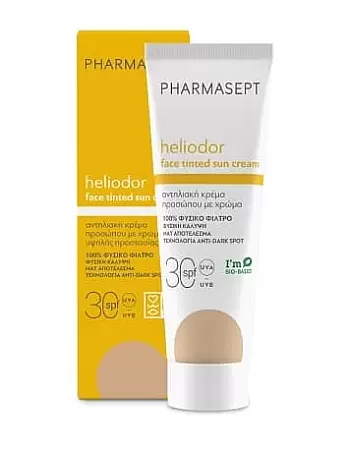 Pharmasept Heliodor Face Tinted Sun Cream spf30 50ml