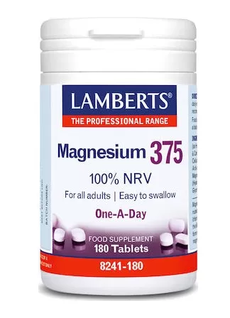 Lamberts Magnesium 375 100% NRV 180 ταμπλέτες