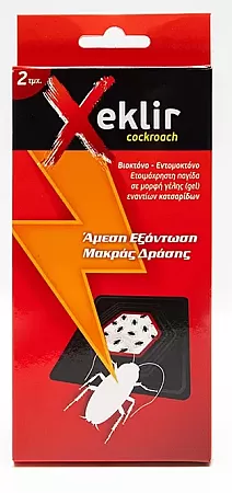 Xeklir Bait Station Παγίδα για Κατσαρίδες 2τμχ