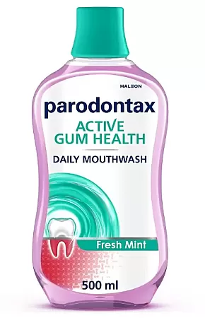 Parodontax Active Gum Health Mouthwash Fresh Mint 500ml