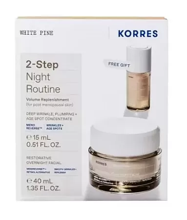 Korres Promo 2-Step Night Routine White Pine