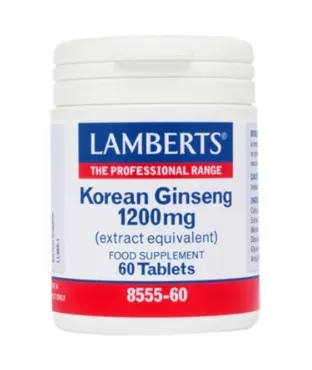 Lamberts Korean Ginseng 60 ταμπλέτες