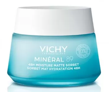 Vichy Mineral 89 Matte Sorbet 48ωρο Ενυδατικό Gel Προσώπου 50ml
