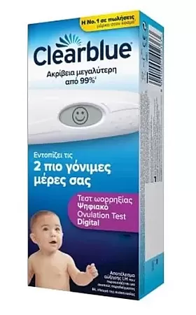 Clearblue Ψηφιακό Τεστ Ωορρηξίας 20τμχ