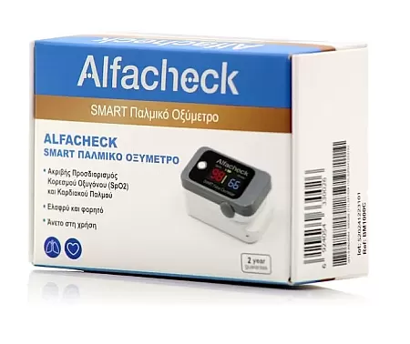 Alfacheck Smart Παλμικό Οξύμετρο 1τμχ