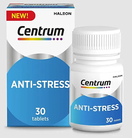 Centrum Anti-Stress για ηρεμία και αντοχή στο στρες 30 ταμπλέτες