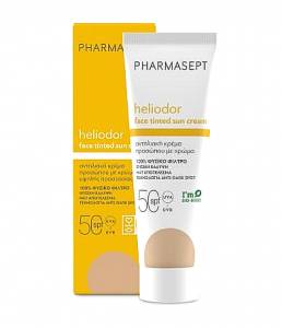 Pharmasept Heliodor Face Tinted Sun Cream spf50 50ml