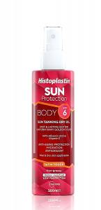 Histoplastin Sun Protection Body Tanning Dry Oil  SPF6 200ml