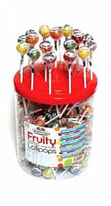 Fruity Lollipops Γλειφιτζούρια χωρίς ζάχαρη