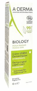 A-Derma Dermatological Light Cream Hydrating Biology 40ml