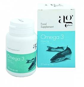 Ag Pharm Omega 3 Fish Oil 30 κάψουλες