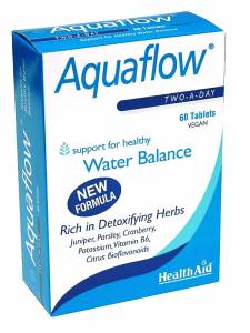 Health Aid Aquaflow 60 tabs φυτικό διουρητικό αποτοξινωτικό
