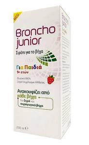 Broncho Junior Παιδικό Σιρόπι για ξηρό και παραγωγικό βήχα 200ml