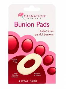 Carnation Felt Bunion Rings Επιθέματα για το Κότσι 4 τεμάχια